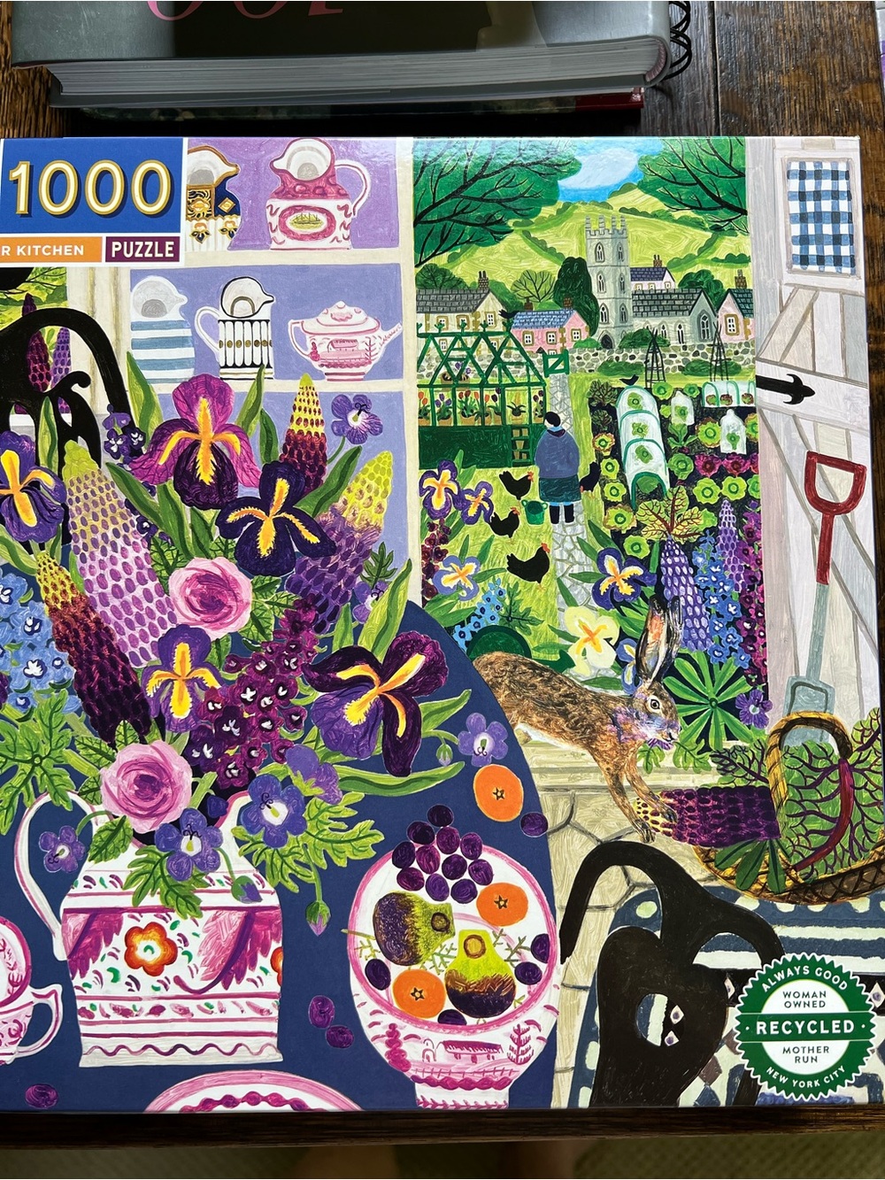 Beautiful eeBoo 1000 piece puzzle -like new!